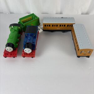Tomy Steam Along Thomas, Clarabel, Annie, and Henry 2003, 2005 Not Working!!